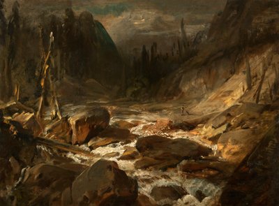 Mühlsturzhörner near Ramsau by August Seidel