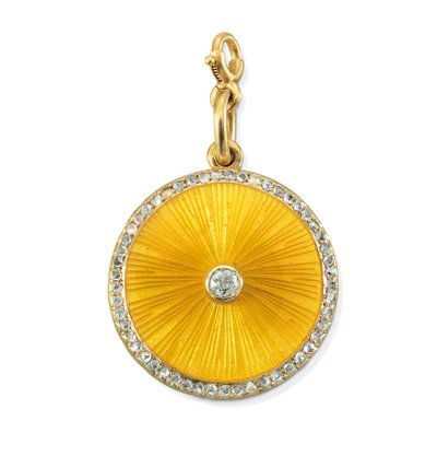 Locket, by Faberge, St. Petersburg, c.1890 by August Wilhelm Holmström