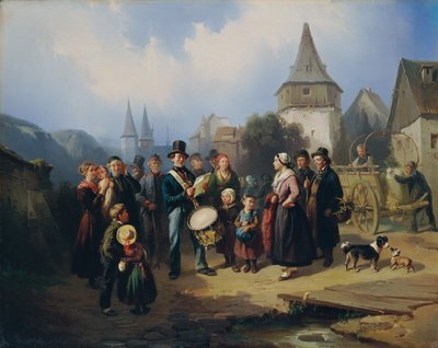 The Village Drummer by August von Rentzell