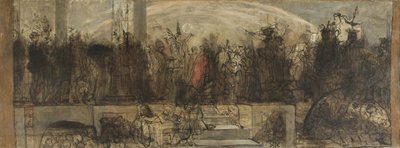 The Universal Judgement, Sketch by Auguste Barthelemy Glaize