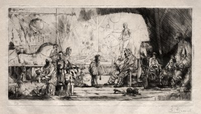 The Pinder Circus by Auguste Brouet