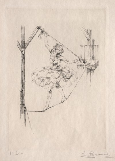 Tightrope Dancer by Auguste Brouet