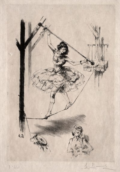 Tightrope Dancer by Auguste Brouet