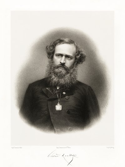 Arsène Houssaye by Auguste Charles Lemoine
