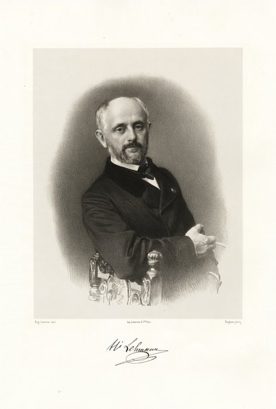 Henri Lehmann by Auguste Charles Lemoine