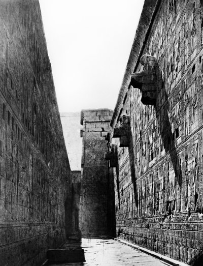 Temple Edfu, Egypt by Auguste Edouard Mariette