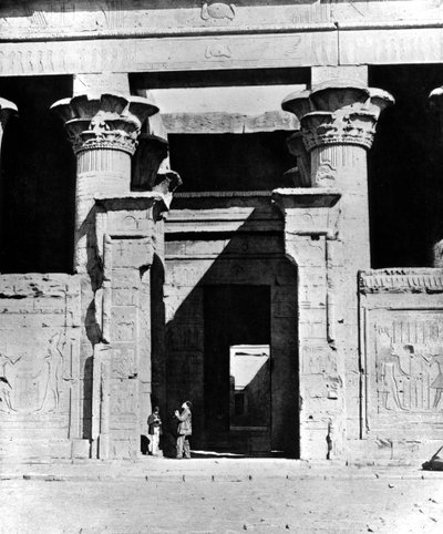 Temple Edfu, Egypt by Auguste Edouard Mariette