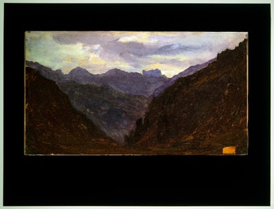 Two Landscapes by Auguste Francois Bonheur