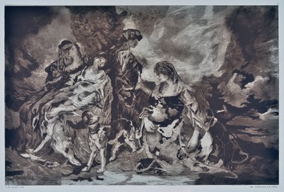 Hunting by Auguste Lauzet