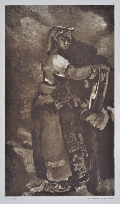 Study of Italian by Auguste Lauzet