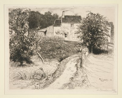 At Bellot (Seine-et-Marne) by Auguste Lepere