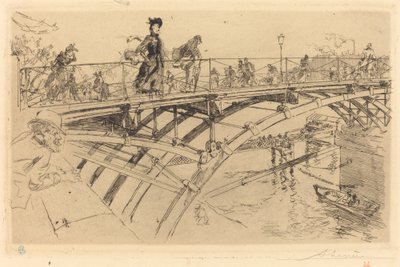 Bridge of Arts by Auguste Lepere