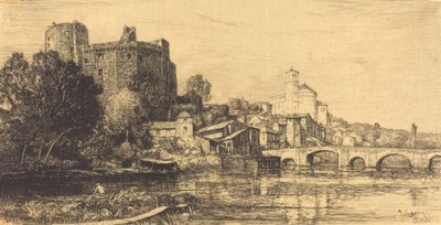 Clisson Lower Loire by Auguste Lepere
