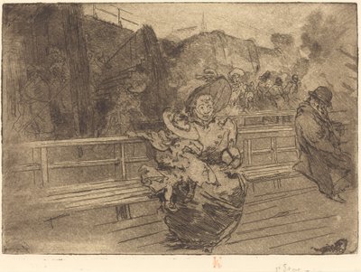 Departure for Greenwich by Auguste Lepere