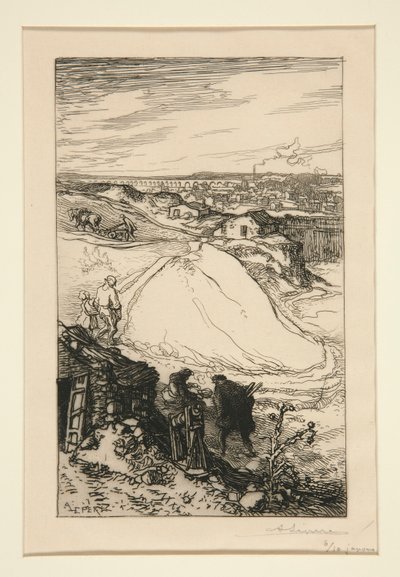 At Gentilly by Auguste Lepere