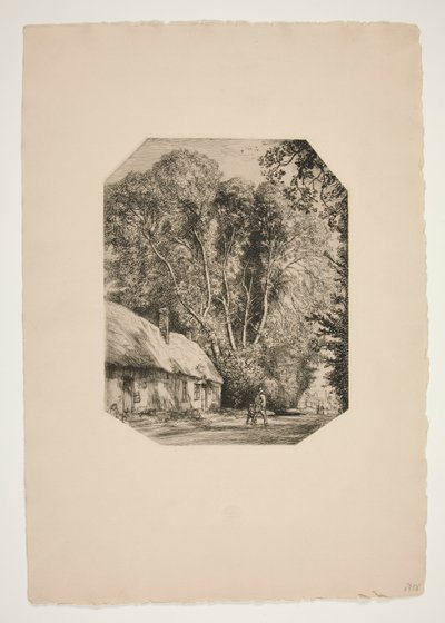 Le Bout Genet (Crevecoeur-le-Grand) by Auguste Lepere