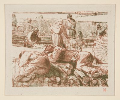 Workers by Auguste Lepere