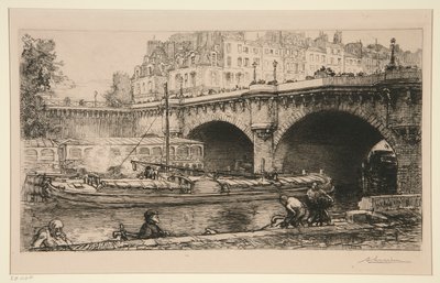 Pont Neuf by Auguste Lepere