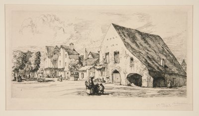 Provins (Seine-et-Marne) by Auguste Lepere