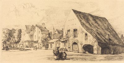 Provins Seine et Marne by Auguste Lepere