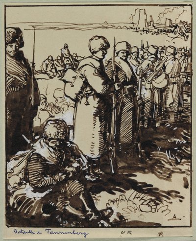 Battle of Tannenberg by Auguste Louis Lepère