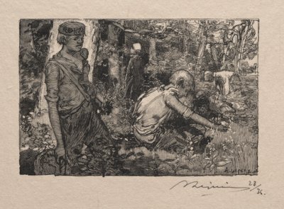 Lily of the Valley Harvest by Auguste Louis Lepère