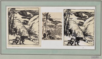 In the Vosges by Auguste Louis Lepère