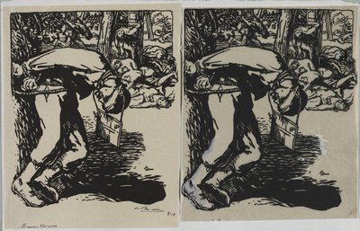 Franc-Tireurs by Auguste Louis Lepère