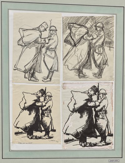 Joffre, Father of the Soldier by Auguste Louis Lepère