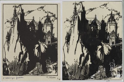 Feudal Germany by Auguste Louis Lepère