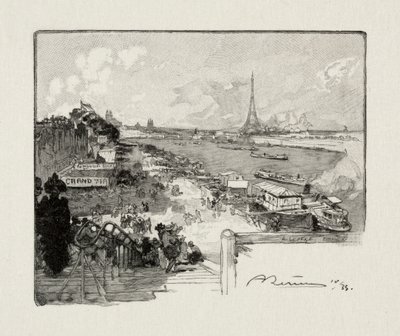 The Point-du-Jour by Auguste Louis Lepère