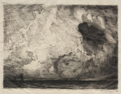 Seascape by Auguste Louis Lepère