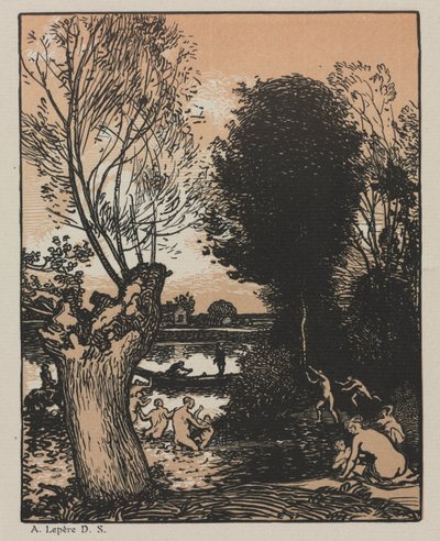 Summer Evening by Auguste Louis Lepère