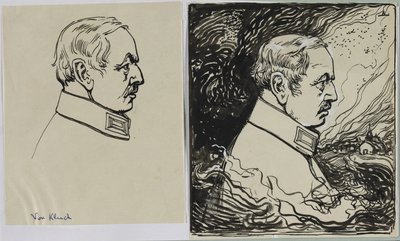 Von Kluck by Auguste Louis Lepère