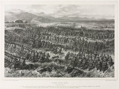 Combat of Oued-alleg, 31 December 1839, 1840 by Auguste Raffet