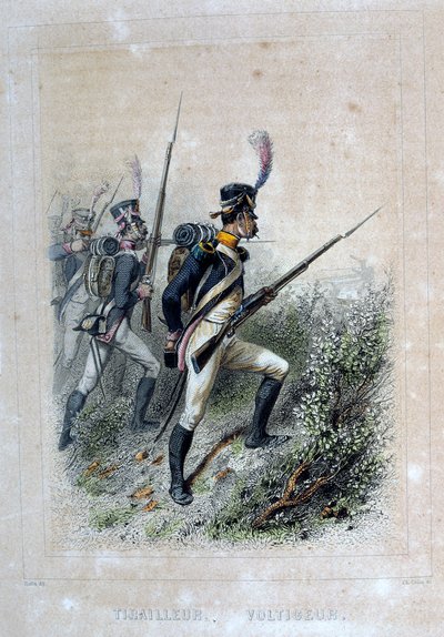 Tirailleur Voltigeur, Rifleman by Auguste Raffet