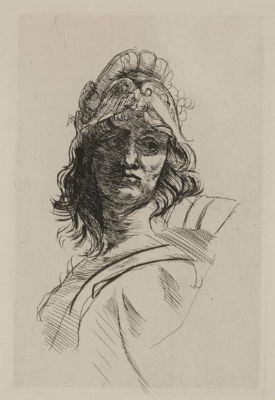 Bust of Bellona by Auguste Rodin