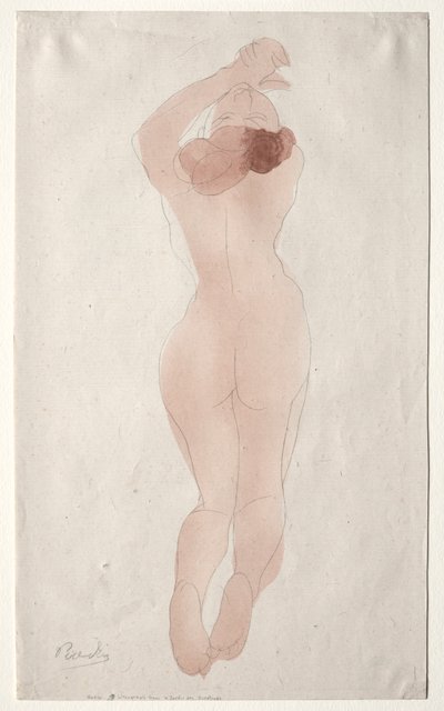 Caress me then, darling by Auguste Rodin
