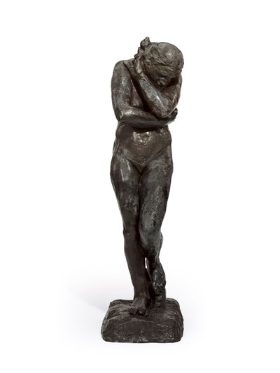 Eve After the Fall, 1881; 1897 by Auguste Rodin