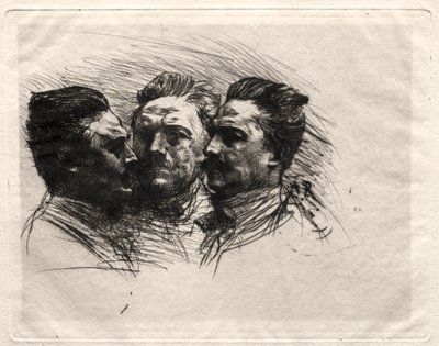 Henry Becque by Auguste Rodin
