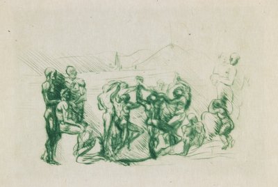 The Round by Auguste Rodin
