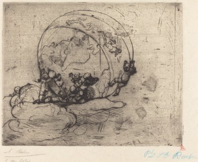 Les Amours Conduisant le Monde, 1881 by Auguste Rodin