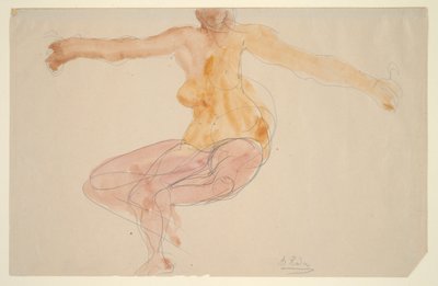 Nude Dancing by Auguste Rodin