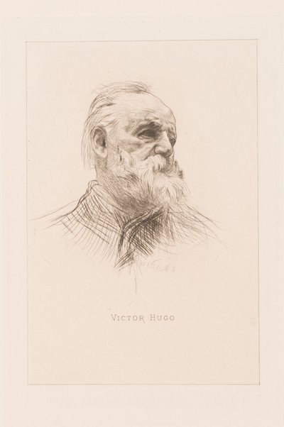 Portrait of Victor Hugo by Auguste Rodin