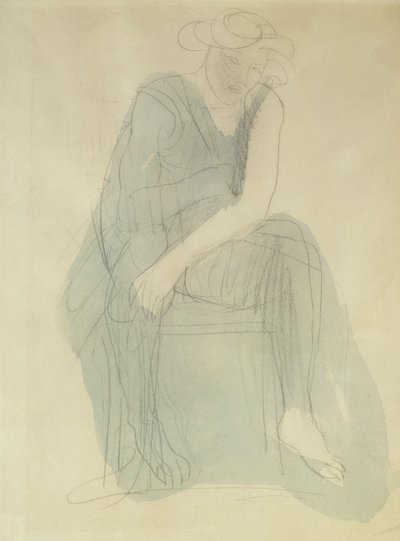 Seated Woman by Auguste Rodin