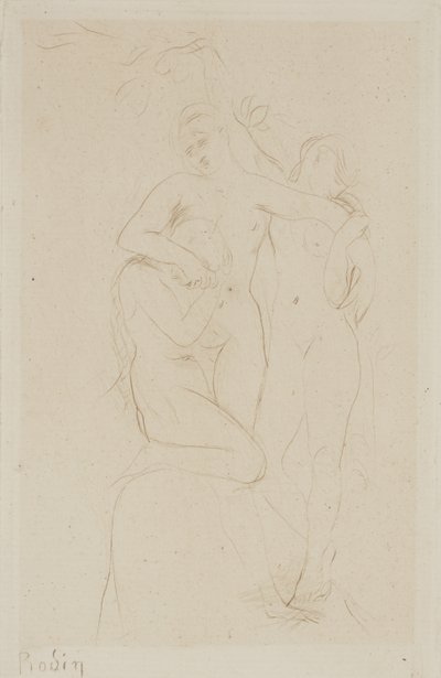 Souls in Purgatory by Auguste Rodin