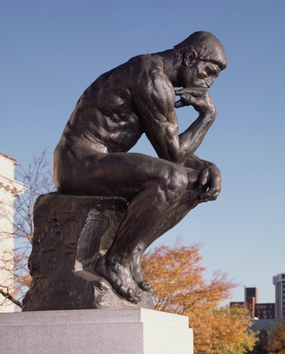 The Thinker by Auguste Rodin