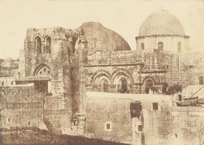 Jerusalem. Saint-Sepulchre. General View 2 by Auguste Salzmann
