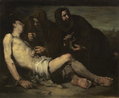 Saint Sebastian, Martyr by Auguste Theodule Ribot