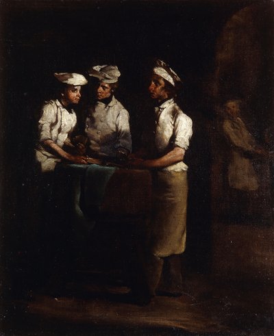 The Three Cooks by Auguste Theodule Ribot